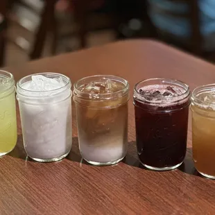 Tamarindo Agua Fresca Jamaica Agua Fresca Horchata Agua Fresca Café Mexicano Brew Chata