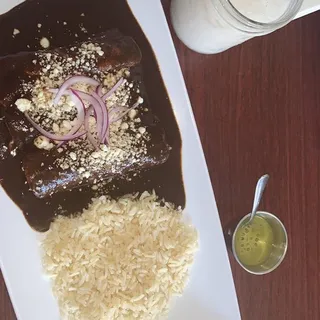 Enchiladas de Mole