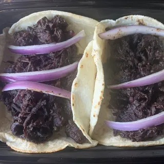 2 Vegan Mole Tacos
