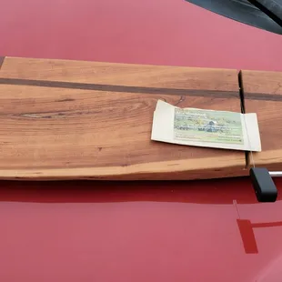 June 2020: BL's Woodshed offers cherry &amp; walnut cutting &amp; cheese boards, etc @ excellent prices. $54 plus 20% off