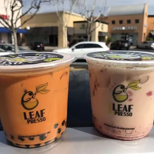Thai Tea &amp; Strawberry Dream