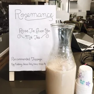 Tie Guan Yin Milk Tea