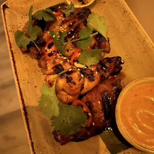 GRILLED LEMONGRASS WINGS (GF)