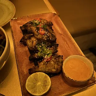 GRILLED LEMONGRASS WINGS (GF)