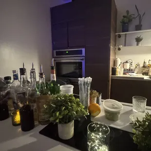 Bar area