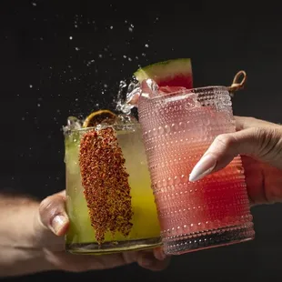 Signature crafted cocktails