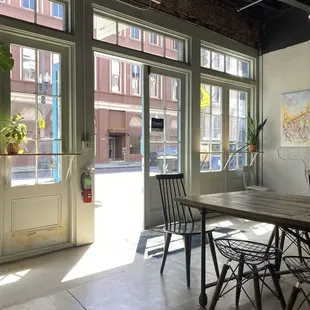 Cafe itself
