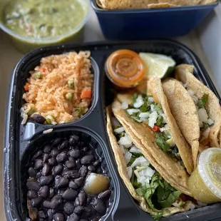 Veggie 3 Tacos Combo