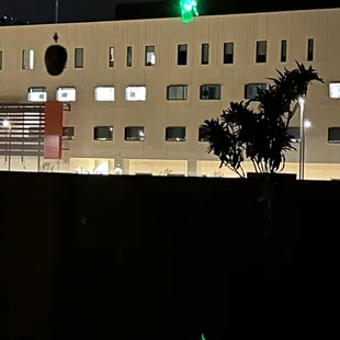 They lied about minimizing the light pollution by pulling the window shades.