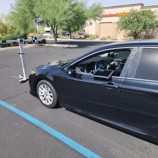 Mobile calibration on toyota camry