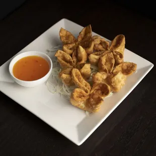Crab Ragoon, one of our most popular appetizers.