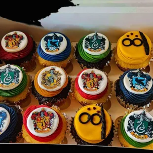 Edible image Harry Potter cupcakes