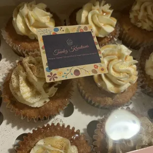 Sweet potato cupcake my team at work devoured these.