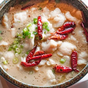 Sour Cabbage broth fish