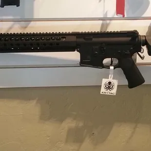 We carry guns for more experienced players.