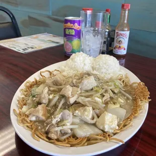 Hawaiian restaurant serving loco moco, Spam musubi, Ahi Poke bowl, Kalua pig, Lomi salmon, Lau lau, kalua cabbage and hawaiian shave ice.