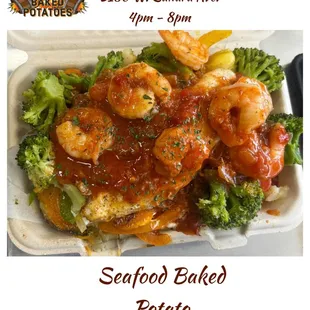 shrimp and broccoli in sauce