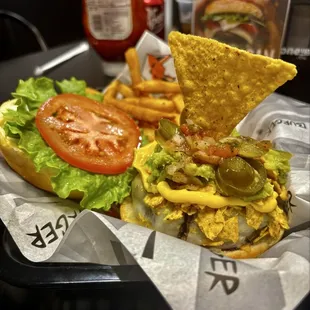 Nacho Burger