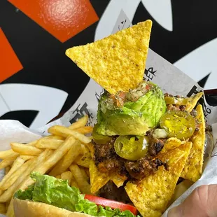 nachos, food