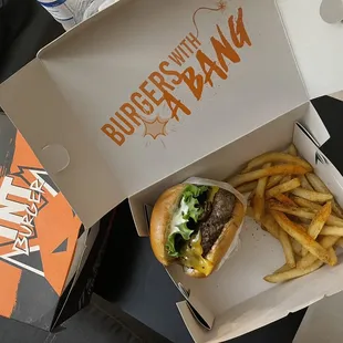 They got new to go boxes... super cute