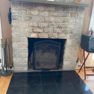 Getting this chimney ready for the winter
