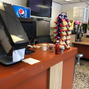 Counter area