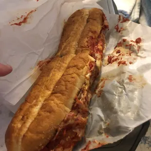 Whole Chicken Parm Hoagie