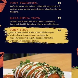 menu, sushi and sashimi