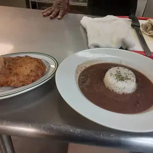 Red beans n porkchop