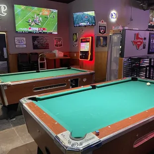 Pool tables