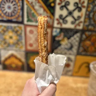 Handmade churro