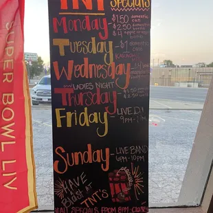 Weekly Specials