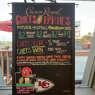 Sunday Football Specials