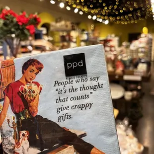 And that is why you shop here!