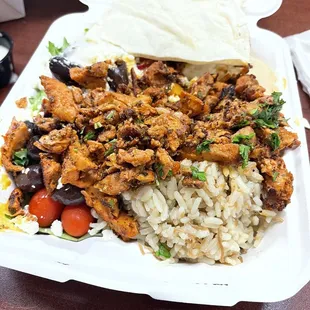 Chicken Shawarma Plate