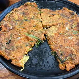 Kimchi jeon