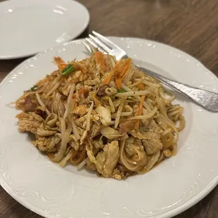Chicken pad Thai