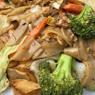 Pad See Ew with Tofu