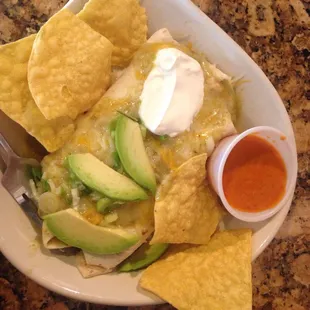 Green chile burrito