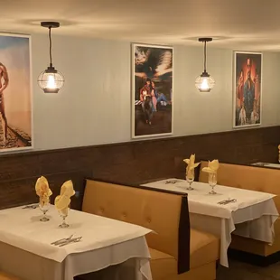 the interior of a restaurant