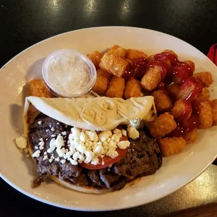 Gyro with tots