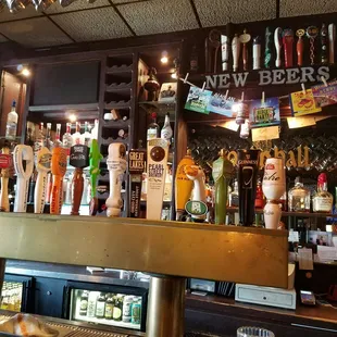 Beers on tap