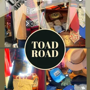 Toad Road: Eclectic Men and Womens clothing and accessories boutique.  6807 Fourth St, Los Ranchos De Albuquerque, NM 87107