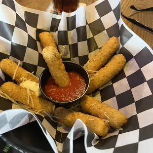 Fried Mozzarella Sticks