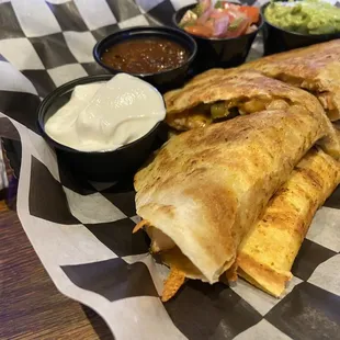 Tequila Butter Quesadilla