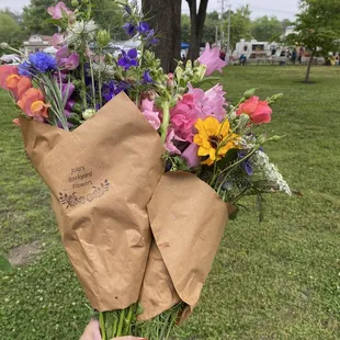 Flowers from Jola's Backyard Flowers!