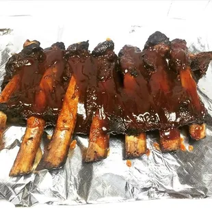ribs on foil