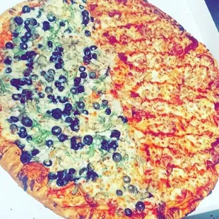 pizza, food