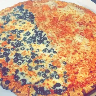 pizza, food