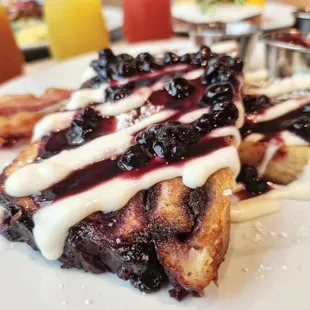 Blueberry Lemon french toast